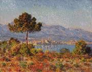 Claude Monet Antibes Seen from the Notre Dame Plateau oil painting artist